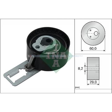 Spännrulle, kamrem från Autofrance