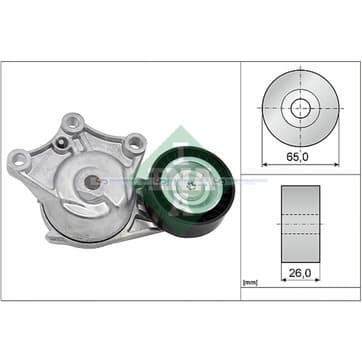 Remspännare, flerspårsrem från Autofrance
