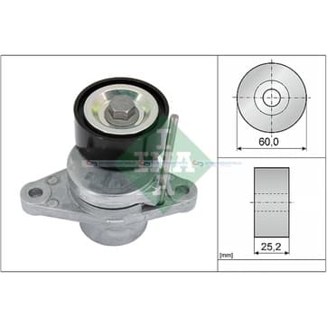 Remspännare, flerspårsrem från Autofrance