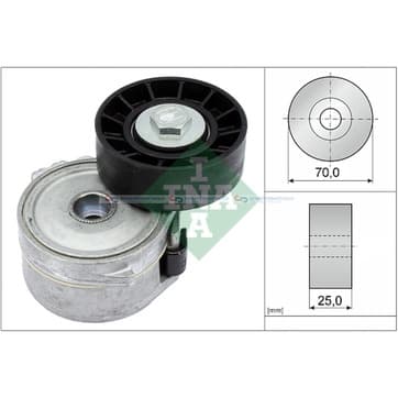 Remspännare, flerspårsrem från Autofrance