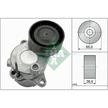 Remspännare, flerspårsrem från Autofrance