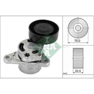 Remspännare, flerspårsrem från Autofrance