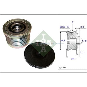 Generator, Freewheel Clutch från Autofrance