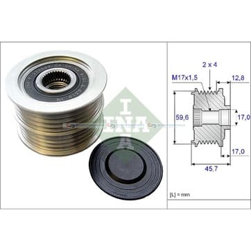 Generator, Freewheel Clutch
