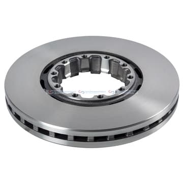 Bromsskiva, Bakaxel — Bakaxel från Autofrance