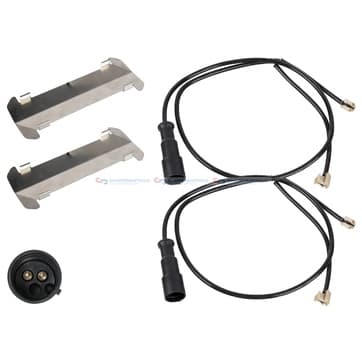 Varningskontaktsats, bromsbeläggslitage, Bakaxel — Bakaxel från Autofrance