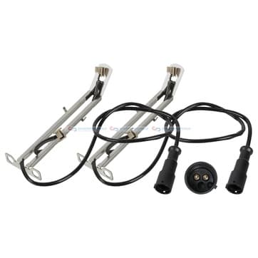 Varningskontaktsats, bromsbeläggslitage, Bakaxel — Bakaxel från Autofrance