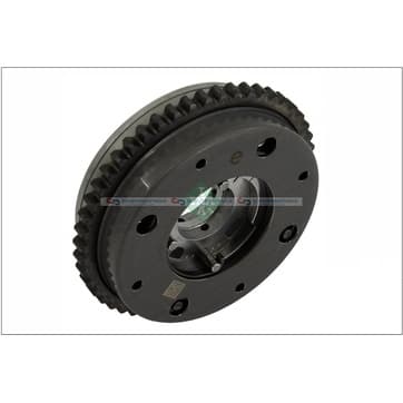 Kamaxeljusterare, Avgas-/utsläppssidan — Avgas-/utsläppssidan från Autofrance