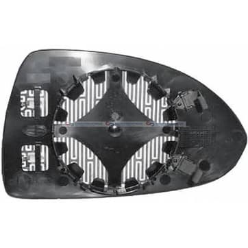 Spegelglas, backspegel, Höger — Höger från Autofrance