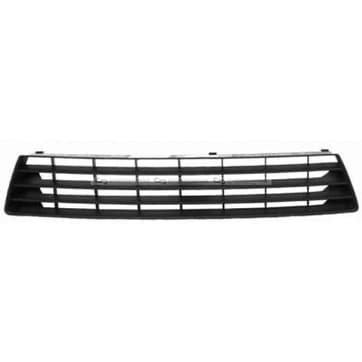 Ventilationsgaller, stötfångare, Mitt — Mitt från Autofrance