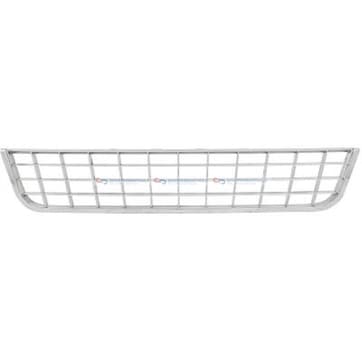 Ventilationsgaller, stötfångare, Mitt Mitte grau från Autofrance