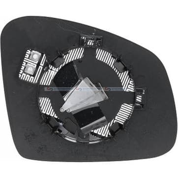 Spegelglas, backspegel, Vänster — Vänster från Autofrance