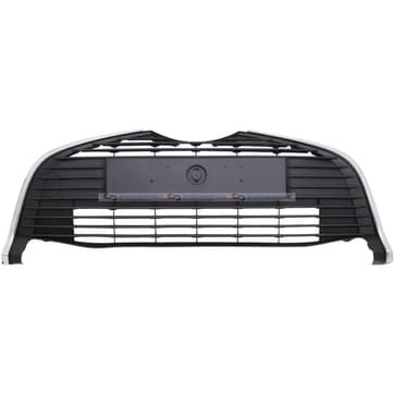 Ventilationsgaller, stötfångare, Mitt från Autofrance