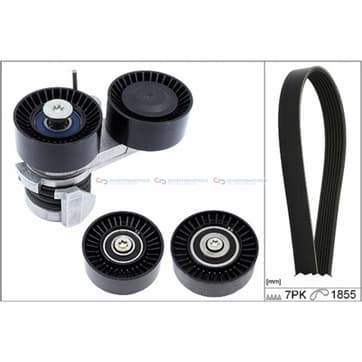 Flerspårsremssats 7 1102mm från Autofrance