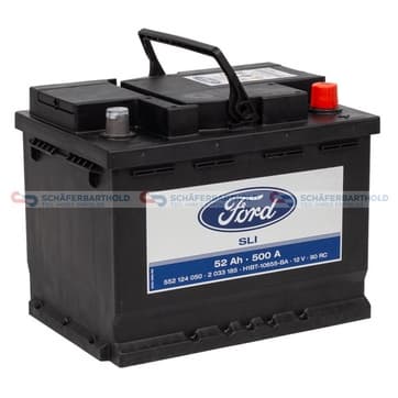 Startbatteri 52Ah 500A från Autofrance