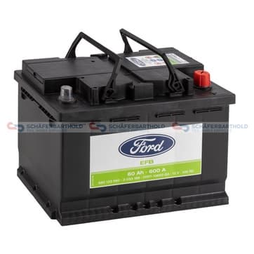 Startbatteri 60Ah 600A från Autofrance