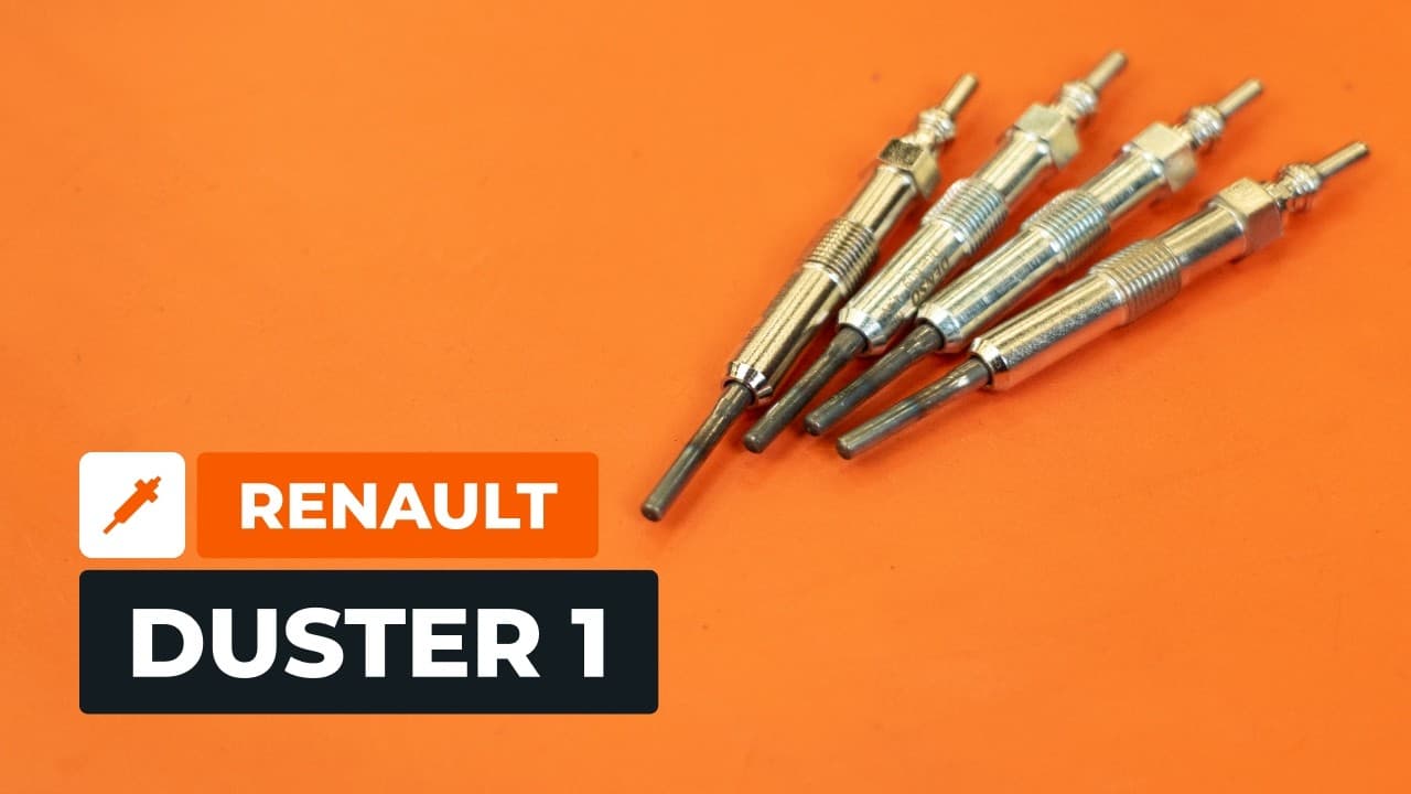 Byta glödstift på Renault Duster — diesel guide