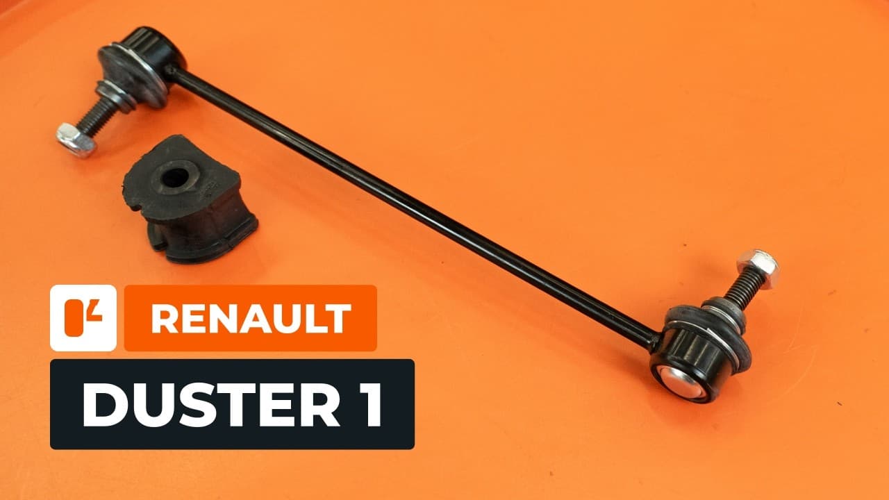 Byta stabilisatorstag på Renault Duster — guide med video