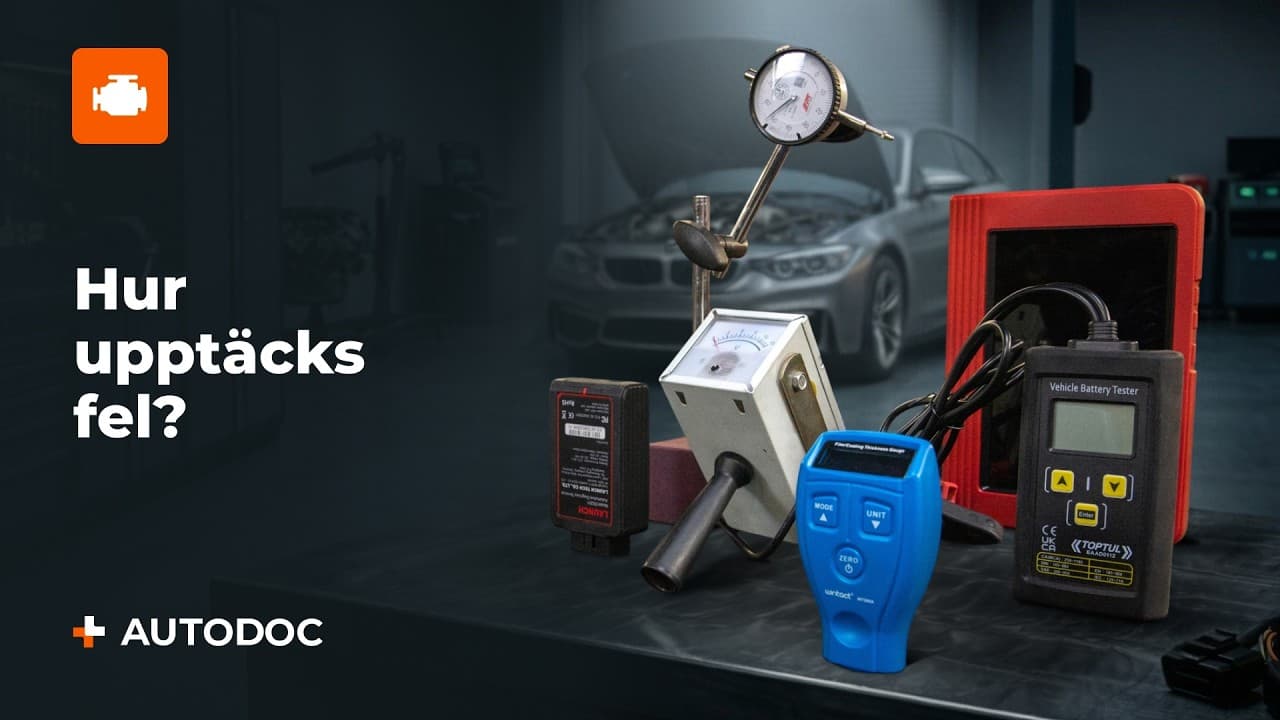 Felsöka bilen — systematisk guide för hemmagaraget