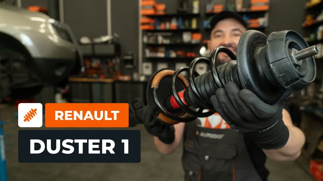 Byta främre fjäderben på Renault Duster — komplett guide