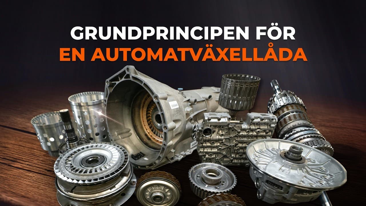 Så fungerar en automatväxellåda — ZF 8HP förklarad