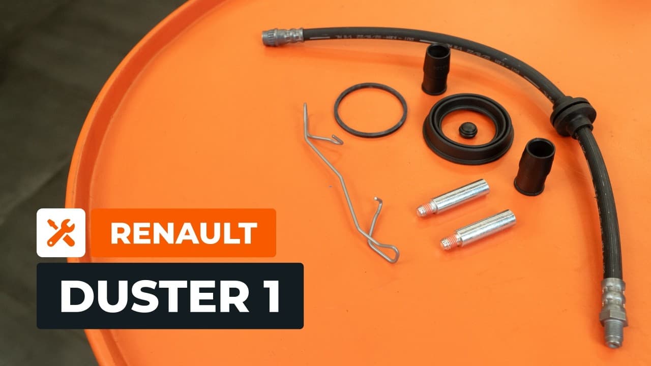 Byta bromsok och bromsslangar på Renault Duster — guide med video