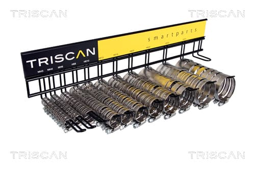 Slangklammer sort. från TRISCAN