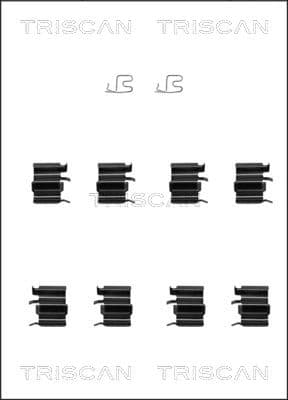 Broms monteringssats från TRISCAN