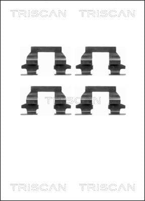 Broms monteringssats från TRISCAN