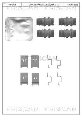 Broms monteringssats från TRISCAN