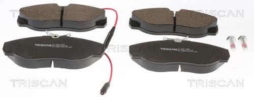 Bromsklossar fram från TRISCAN