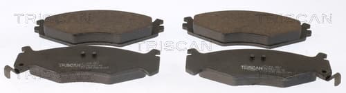 Bromsklossar fram — Framaxel från TRISCAN