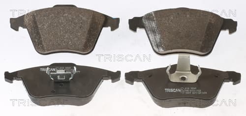 Bromsklossar fram från TRISCAN