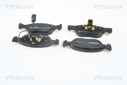Bromsklossar fram från TRISCAN