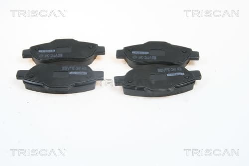 Bromsklossar fram från TRISCAN