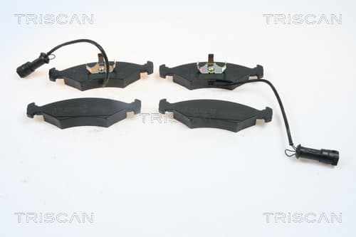 Bromsklossar fram från TRISCAN