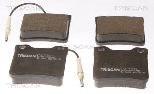 Bromsklossar bak från TRISCAN
