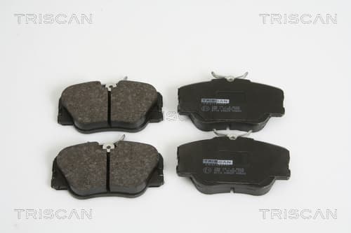 Bromsklossar fram från TRISCAN
