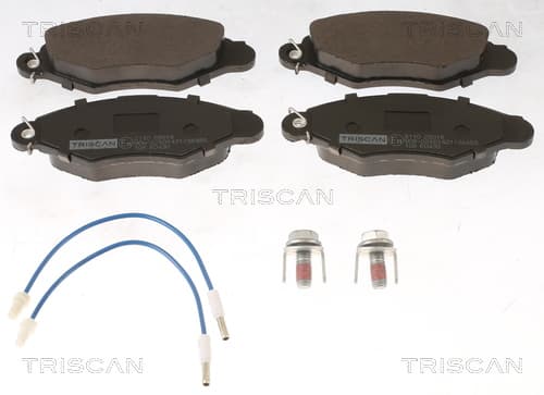 Bromsklossar fram från TRISCAN