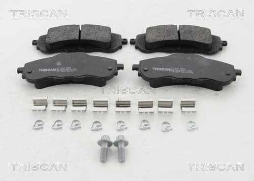 Bromsklossar fram från TRISCAN