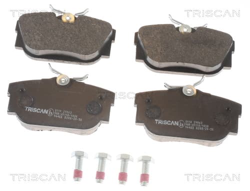 Bromsklossar bak från TRISCAN