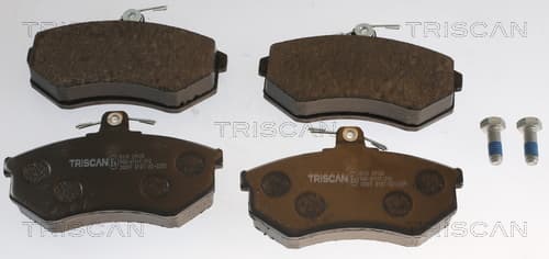 Bromsklossar fram från TRISCAN