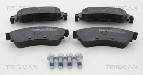 Bromsklossar fram från TRISCAN