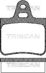 Bromsklossar bak från TRISCAN