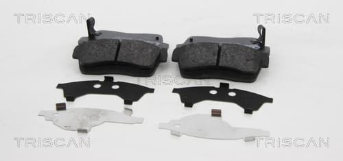 Bromsklossar fram — Framaxel från TRISCAN