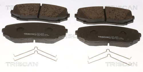 Bromsklossar fram från TRISCAN