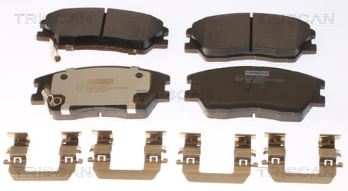 Bromsklossar fram — Framaxel från TRISCAN