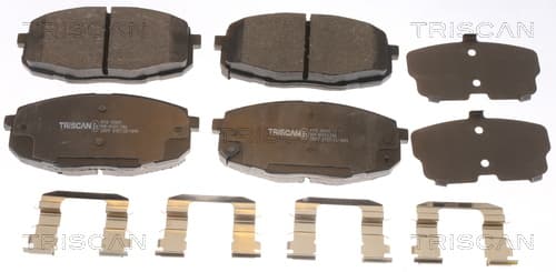 Bromsklossar fram från TRISCAN