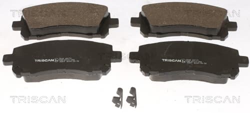 Bromsklossar fram från TRISCAN