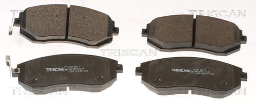 Bromsklossar fram från TRISCAN